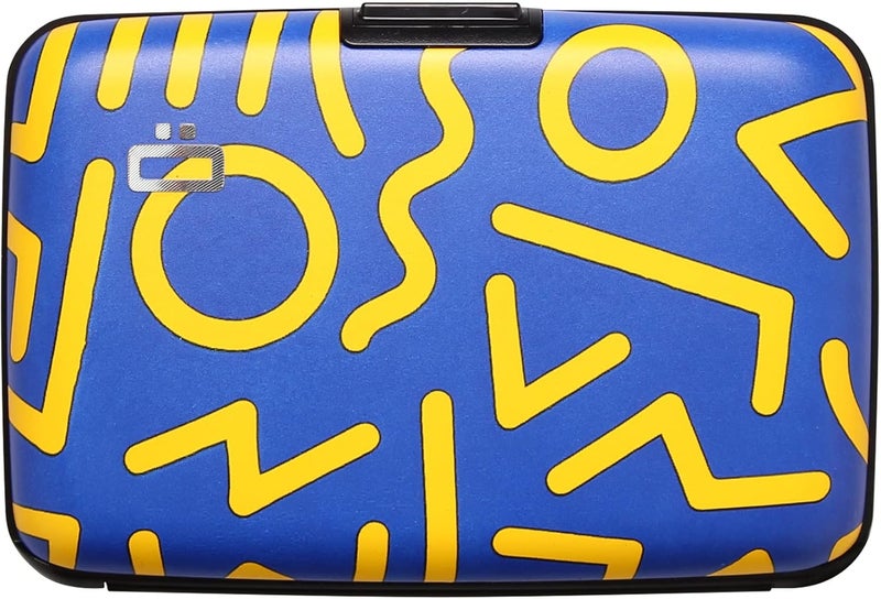 ÖGON -DESIGNS- Aluminum card holder, RFID Protection against fraud and demagnetization, Compact wallet, Smart Case STOCKHOLM V1 model - Image 1